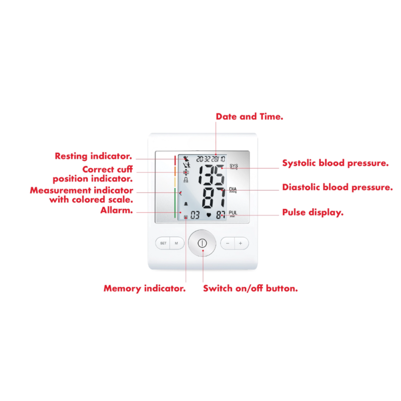 Sense. Upper arm blood pressure monitor