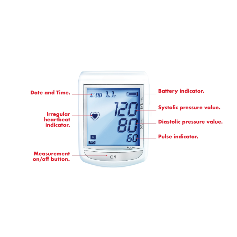 Elite. Upper arm blood pressure monitor
