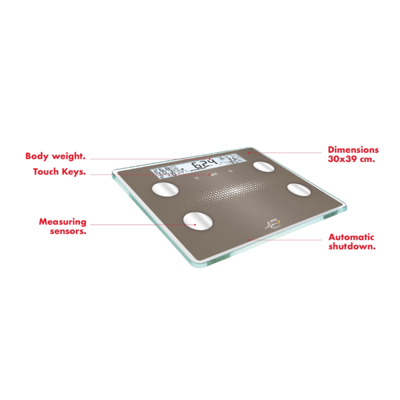 Diagnostic XXL. Diagnostic scale with an extra-large LCD display.