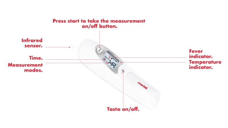 Ear Temp. Infrared ear thermometer